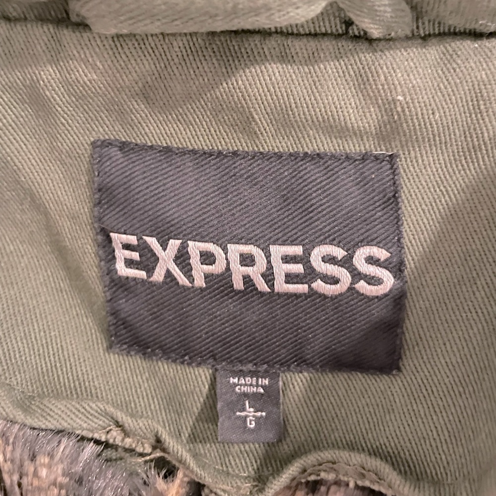 Express Winter Utility Jacket Large - image 4